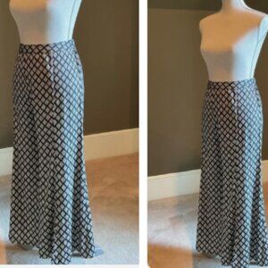 Anthropologie Saturday Sunday Black Plazzo Pull on Styling Pants Size S